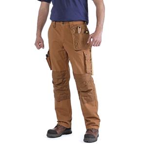 Werkbroek - Men multi pocket-broek Bruin