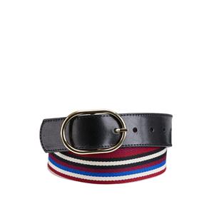 LA REDOUTE COLLECTIONS Riem in stof met goudkleurige metalen gesp
