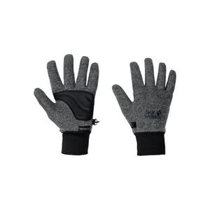 Jack Wolfskin Stormlock knit handschoen Donkergrijs