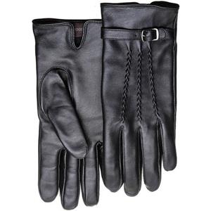 PEARLWOOD Leren handschoenen DONNA Decoratieve bies op de handrug, kleine decoratieve sluiting