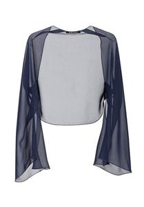 Swing Bolero met opengewerkte voorkant