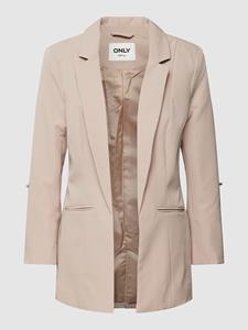 Only Relaxed fit lange blazer met decoratieve parelvormige knoop, model 'KAYLE-ORLEEN LIFE'