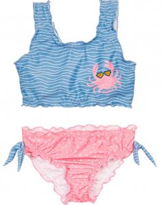 Playshoes bikini Krab Blauw Roze