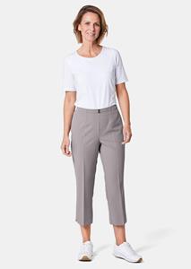 Goldner Fashion 3/4-broek Martha - grijs 