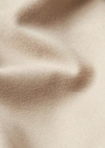 goldnerfashion Casual chino met zachte peach-finish - beige -