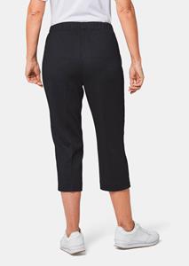 goldnerfashion 7/8-ribbroek CARLA - zwart -