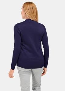 goldnerfashion Pullover in twinsetlook - donkerblauw -