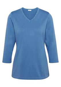 goldnerfashion Polopullover - blauw -