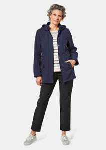 goldnerfashion Softshell-jack met capuchon - marine -