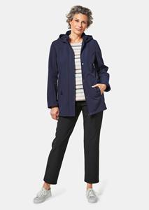 Goldner Fashion Softshell-jack met capuchon - marine 