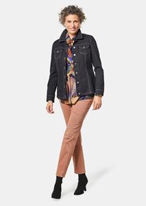 goldnerfashion Jeansjasje - zwart -
