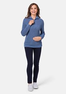 goldnerfashion Pullover - blauw / gemêl. -
