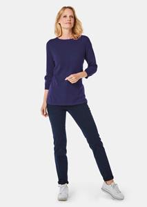goldnerfashion Polopullover - donkerblauw -