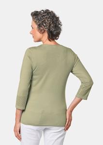 goldnerfashion Pullover - grijsgroen -