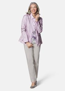 goldnerfashion Licht jasje met een chique glans - sering -