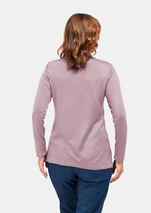 goldnerfashion Pullover met opstaande kraag - rosé -