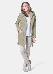 goldnerfashion Lichte parka - steengrijs -