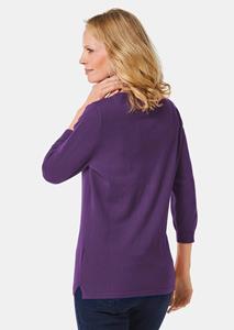 goldnerfashion Polopullover - paars -