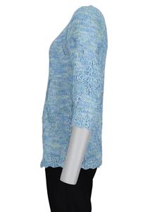 goldner Extravagante pullover - mintgroen / gem&ecirc;leerd -