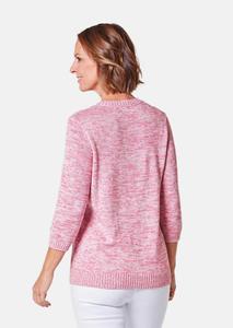 goldnerfashion Pullover - rosé / gedess. -