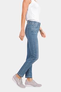 goldner Aangename jeans met modieuze zoomrand - lichtblauw -