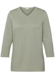 goldnerfashion Polopullover - grijsgroen -