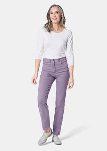 Goldner Fashion Comfortabele highstretch-jeans - lavendel 