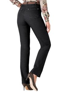 Goldner Fashion Klassieke jeans Anna - zwart 