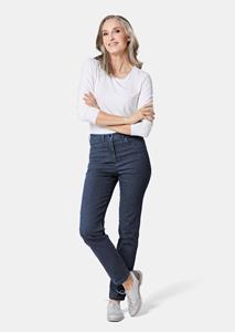 goldnerfashion Comfortabele highstretch-jeans - marine -