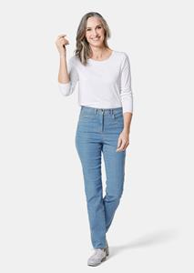goldnerfashion Comfortabele highstretch-jeans - lichtblauw -