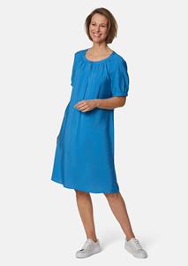 goldnerfashion Zomerse jurk - blauw -