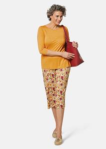 goldnerfashion Shirt met 3/4-mouwen - honing -