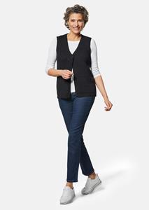 goldnerfashion Tricot vest - zwart -