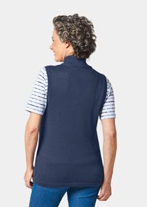 goldnerfashion Sportief tricot vestje - marine -