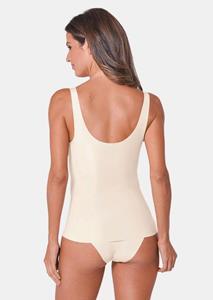 goldnerfashion Glad behahemd zonder beugel - champagne -