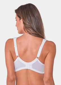 goldnerfashion Twee beha's met comfortabele bandjes - wit -