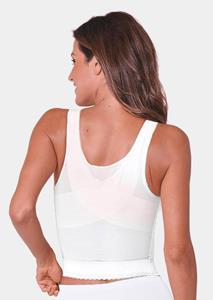 goldnerfashion Lange beha met voorsluiting - wit -