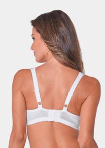 goldnerfashion Stevige, moderne beugelbeha - wit -