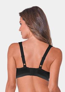 goldnerfashion Stevige, moderne beugelbeha - zwart -
