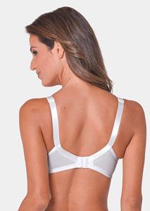 goldnerfashion Twee comfortabel zachte beha's - wit -