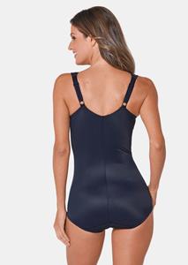 goldnerfashion Corrigerende body met kant - marine -
