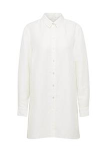 goldnerfashion Los vallende tuniekblouse van aangename stof - gebroken wit -