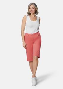 goldnerfashion Sportieve jeans-bermuda - perzik -