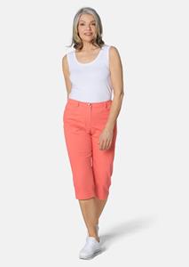 GOLDNER 7/8-Caprijeans Kurzgröße: Sportliche Capri-Jeanshose Carla