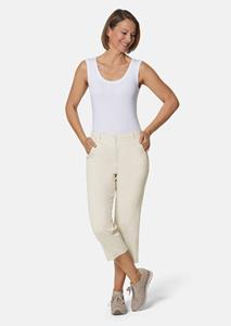 goldnerfashion Katoenen 7/8-broek - beige -