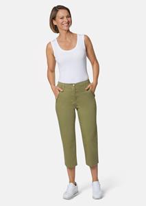 goldnerfashion Katoenen 7/8-broek - kaki -