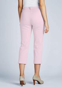 goldnerfashion 7/8-katoenen broek, comfort model - rosé -