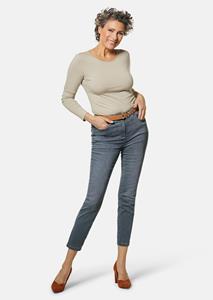 goldnerfashion Verkorte jeans BELLA - grijs -