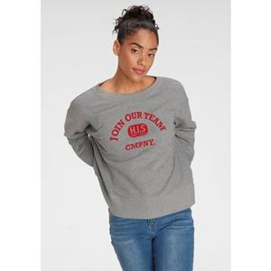 H.I.S Sweater, cropped mit Flock-Print von H.I.S