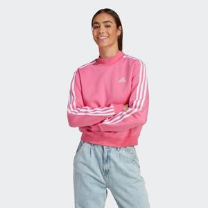 adidas Sportswear Sweatshirt "ESSENTIALS 3-STREIFEN HALF NECK FLEECE"